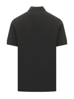 Short Sleeve Polo with Buttons and Logo