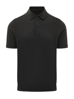 Short Sleeve Polo with Buttons