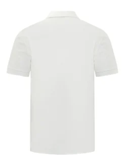 Short Sleeve Polo with Buttons and Logo