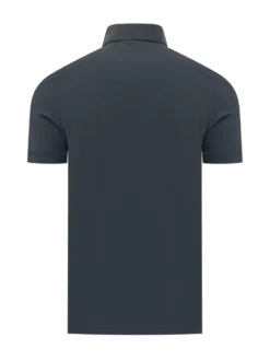 Short Sleeve Polo with Collar and Buttons
