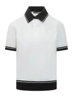 Short Sleeve Polo with Contrast Collar