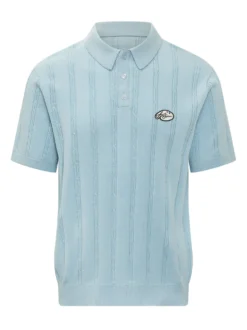 Short Sleeve Polo with Embroidered Logo