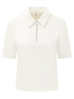 Short Sleeve Polo with Zip