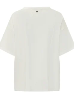 Short Sleeve Top with Floral Patchwork Print