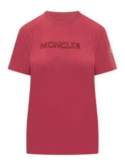 Short Sleeve T-Shirt with Embroidered Logo