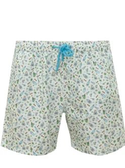 Shorts Mare con Stampa Allover