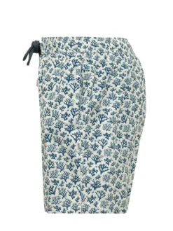 Shorts Mare con Stampa Corallo