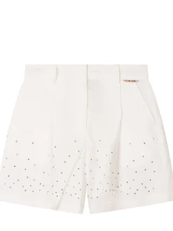 Shorts with Decorative Embellishments