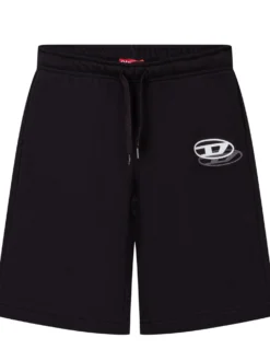 Shorts with Drawstring and Logo