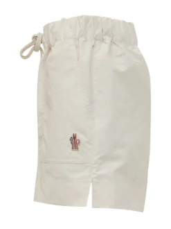Shorts with Elasticated Waist and Drawstring