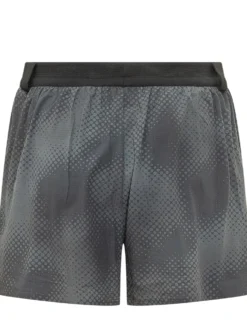 Shorts with Elastic Waistband and Graphic Pattern