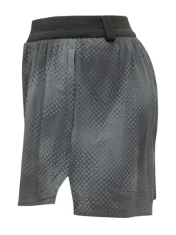 Shorts with Elastic Waistband and Graphic Pattern