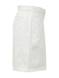 Shorts with Monogram Pattern