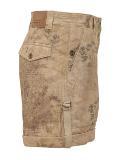 Shorts with Pockets and Turn Up Hem