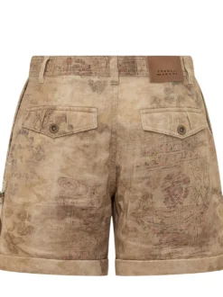 Shorts with Pockets and Turn Up Hem