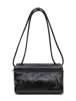 Shoulder Bag with Flap and Heart Logo