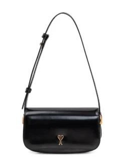 Shoulder Bag with Flap and Heart Logo Shoulder Paris