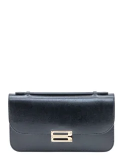 Shoulder Bag With Flap Closure