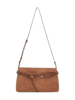 Shoulder Bag with Strap and Stud Details