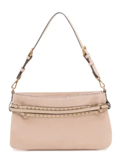 Shoulder Bag with Strap and Stud Details