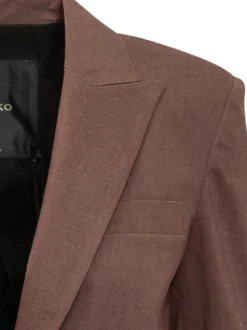 Single Breasted Blazer with Lapels