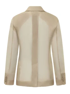 Single Breasted Jacket with Lapels