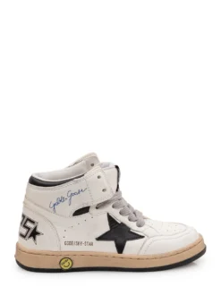 Sky Star High-Top Leather Sneakers