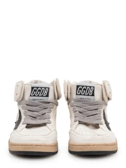 Sky Star High-Top Leather Sneakers
