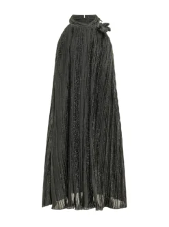 Sleeveless Dress with Ruffles