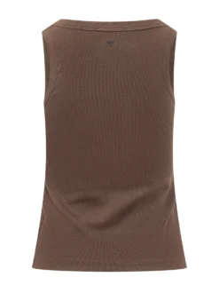 Sleeveless Jacquard Knit Top