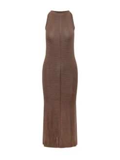 Sleeveless Knit Maxi Dress