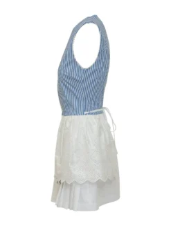 Sleeveless Patchwork Dress