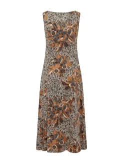 Sleeveless Printed Dress