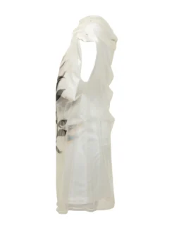 Sleeveless Printed Midi Dress