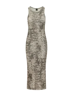 Sleeveless Ribbed Dress