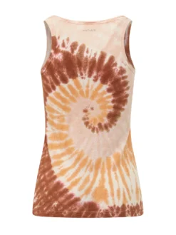 Sleeveless Tie Dye Top