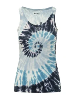 Sleeveless Tie Dye Top