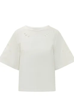 Sleeveless Top with Round Neck
