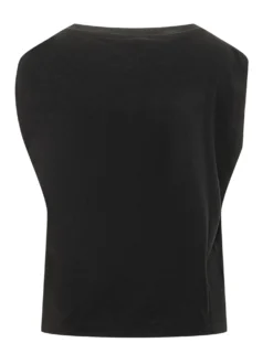 Sleeveless Top with Shoulder Detail