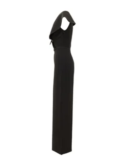Sleeveless wide leg jumpsuit