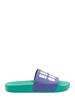 Slides with Logo Strap