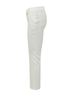 Slim-Fit Linen Trousers