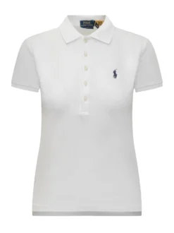 Slim Fit White Polo Ralph Lauren