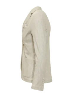 Slim Jacket with Lapels and Pockets