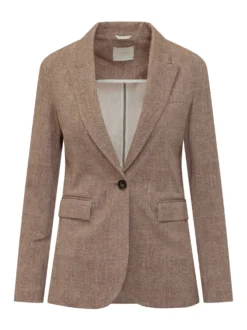 Slim One-button Blazer