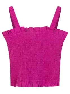 Smocked Strap Top