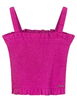 Smocked Strap Top