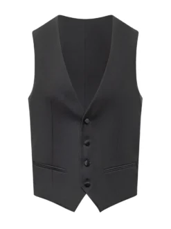 Smoking con Gilet e Rever a Scialle