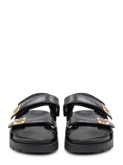 Sport Sandals with Metal Logo