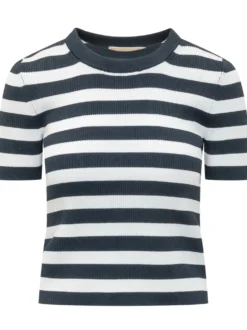 Sport Stripe Crew Knit